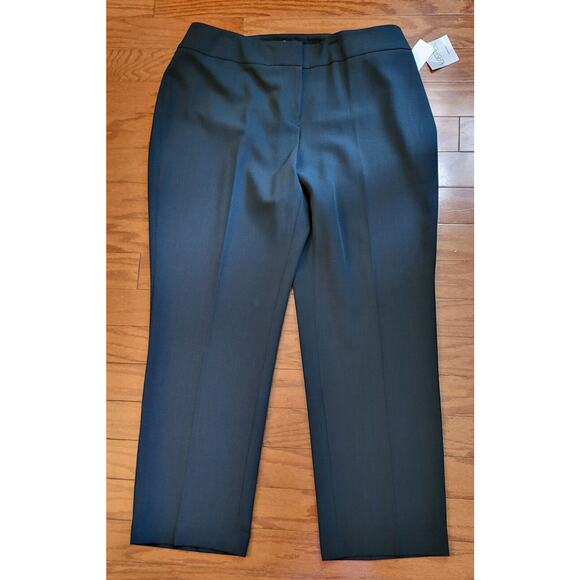 NWT $89 Kasper Women's Plus Size 16W Straight-Leg Polyester Dress Pants - Picture 1 of 12